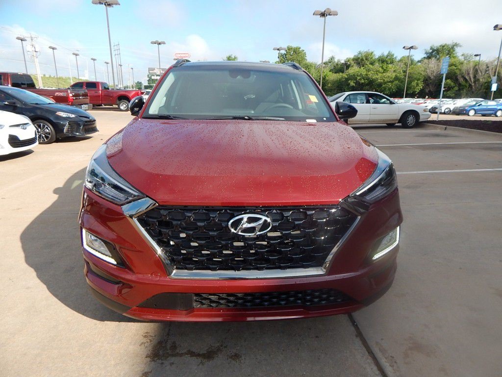 New 2019 Hyundai Tucson Night 4d Sport Utility Near Norman #y15265 